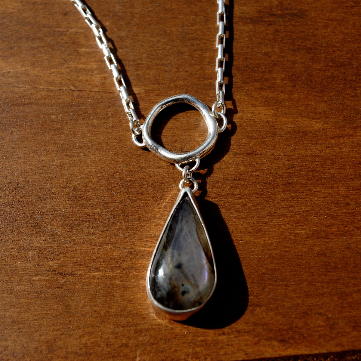 Purple Labradorite Liana Necklace