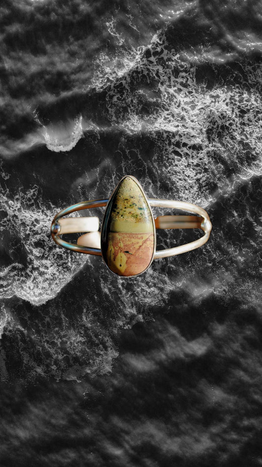 Imperial Jasper Cuff
