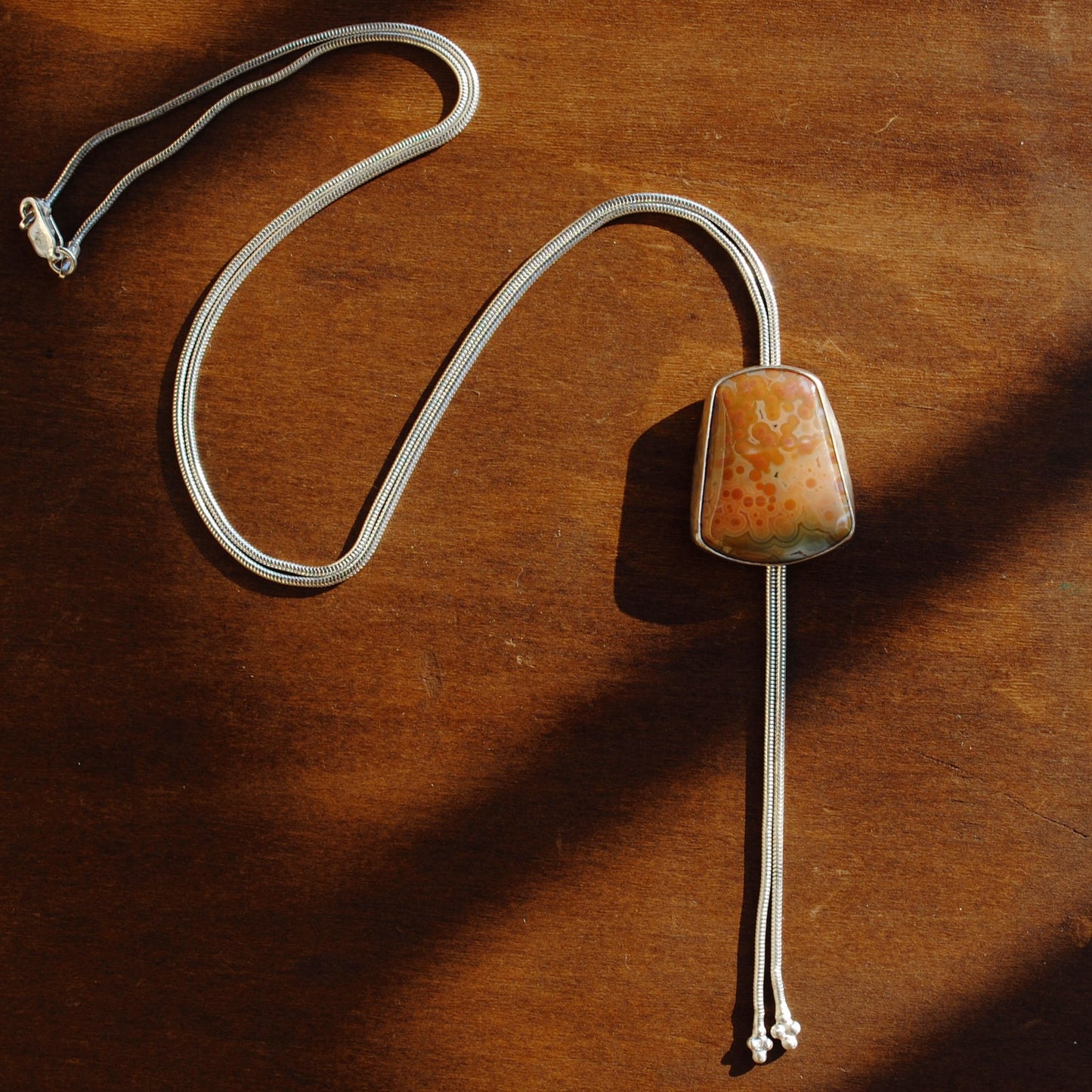 Ocean Jasper Bolo Tie II