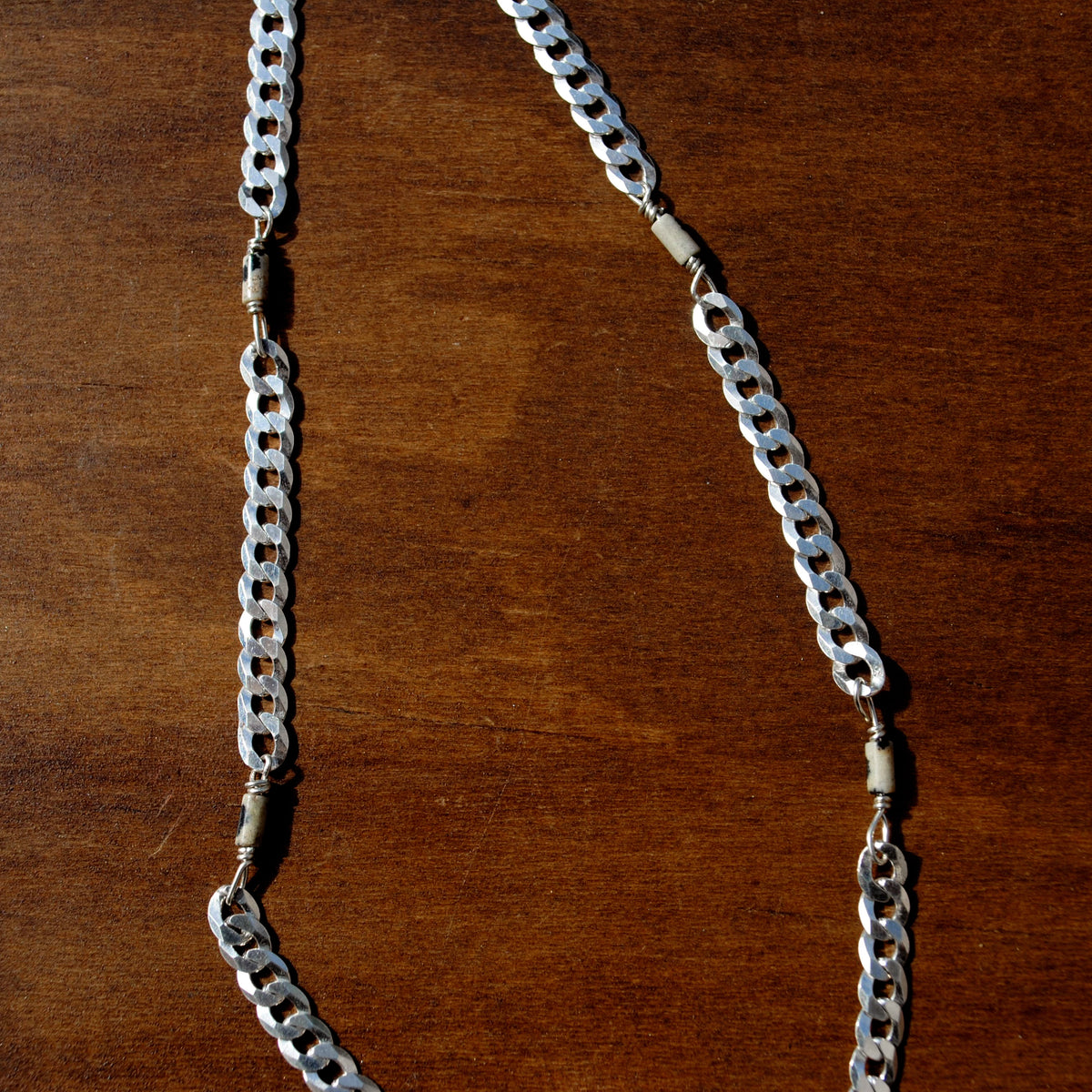 Labradorite and Dalmatian Jasper Necklace