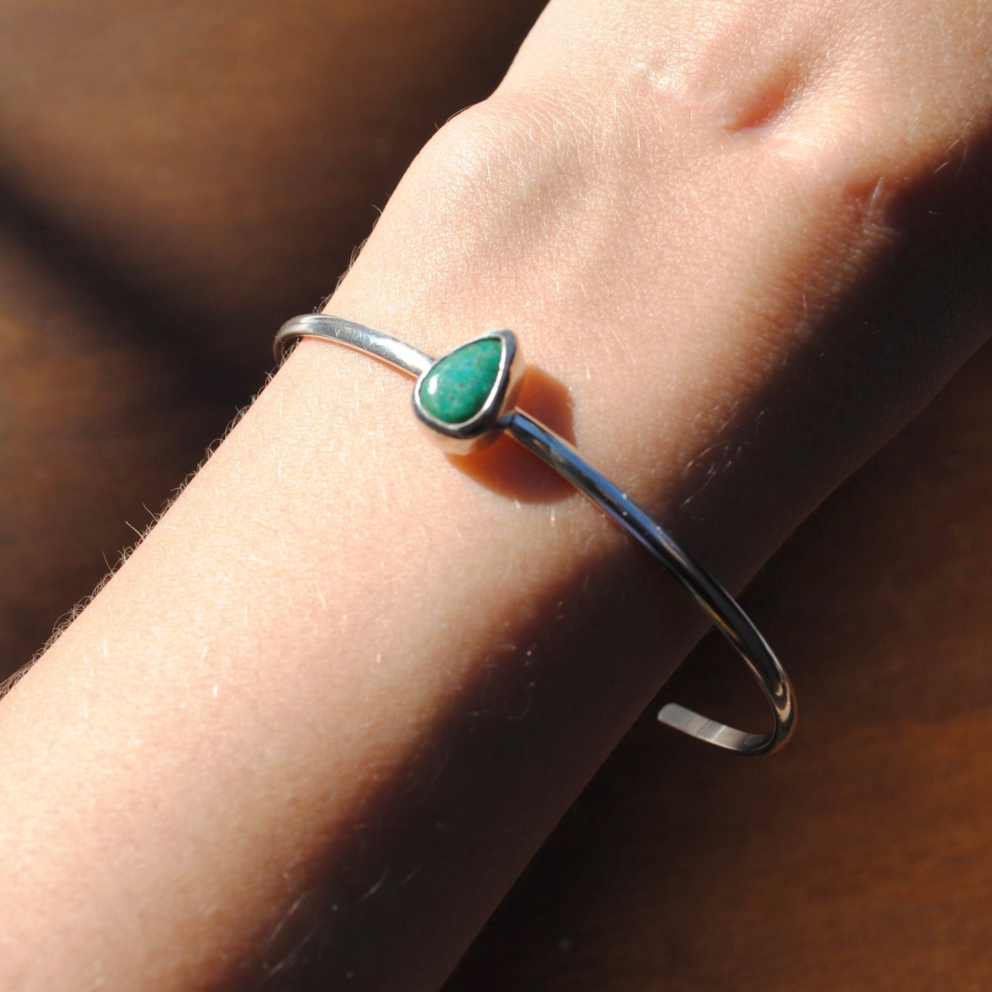 Chrysocolla Cuff
