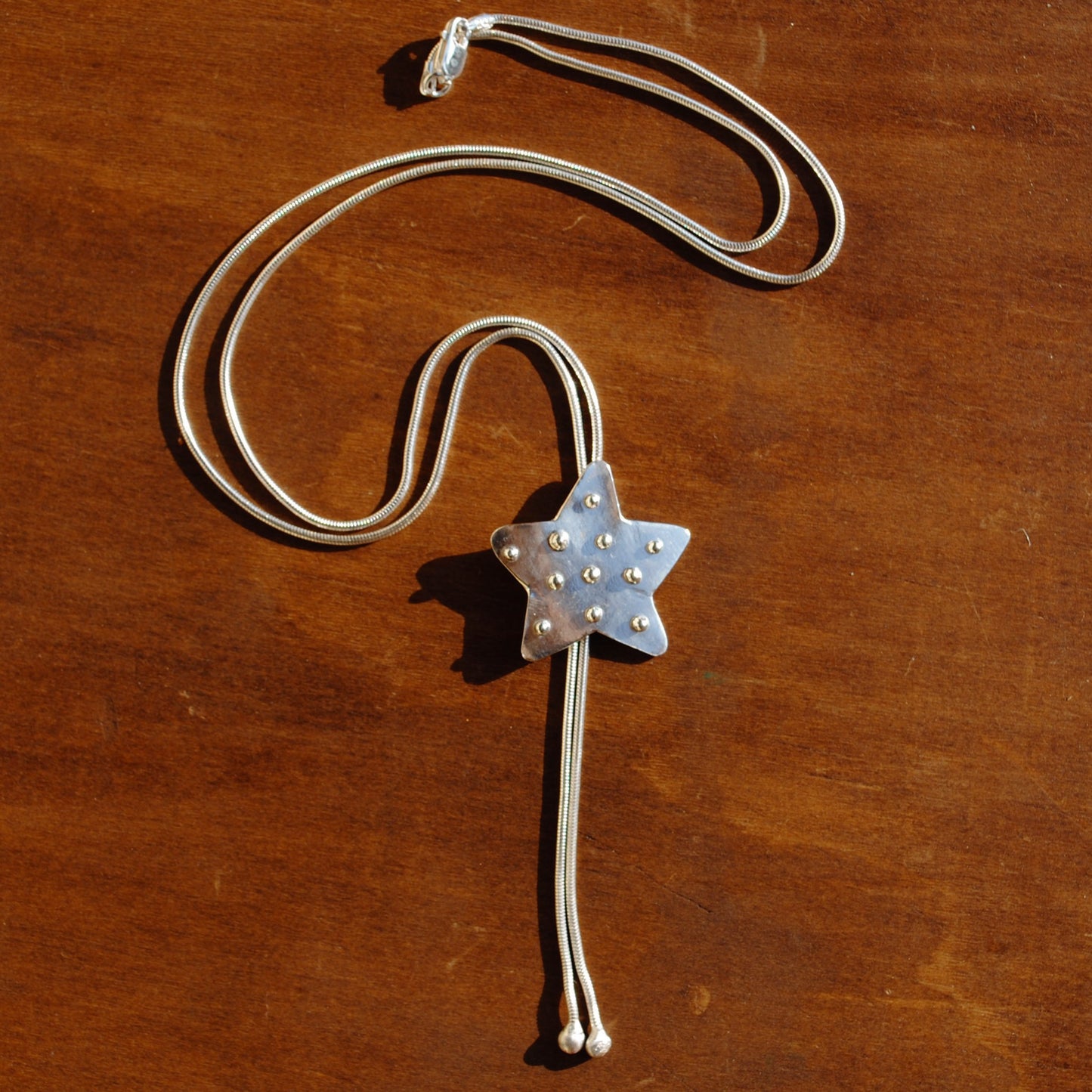 Polka Dot Bolo Tie