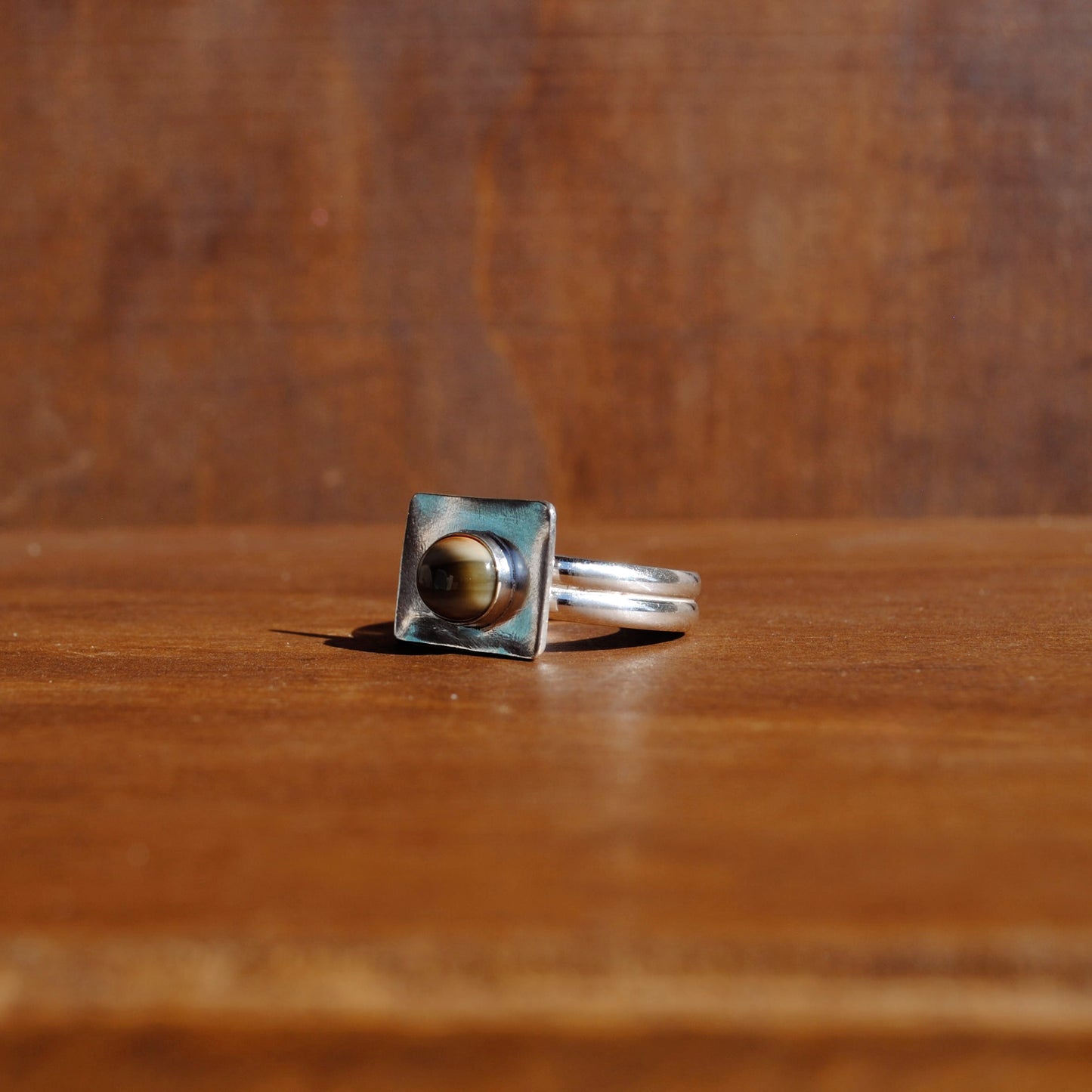 Imperial Jasper Square Ring II - US Size 9