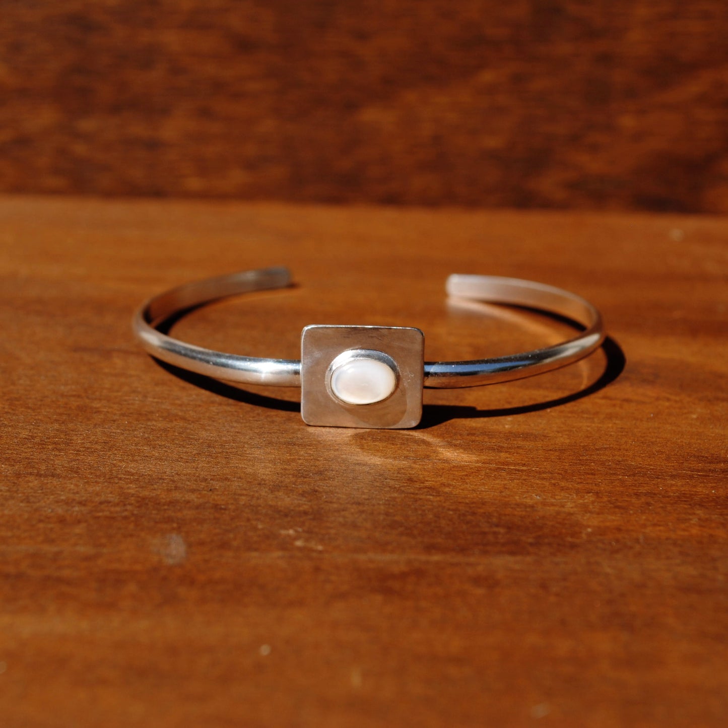 Mother of Pearl Rectangle Cuff