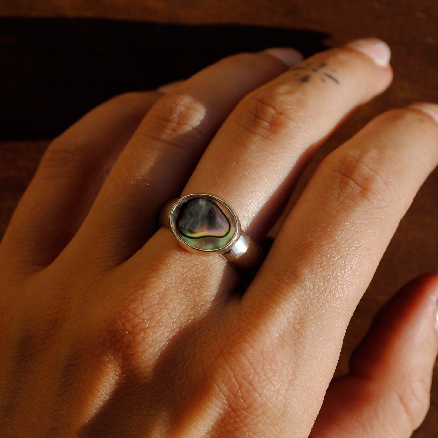Abalone Ring