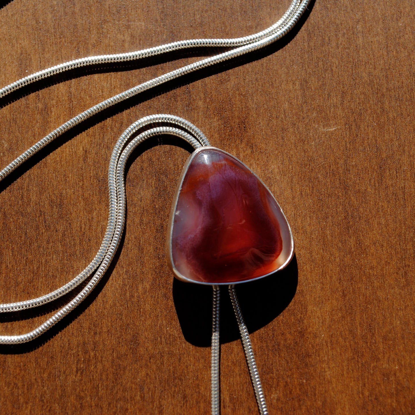 Sierra Madre Agate Bolo Tie