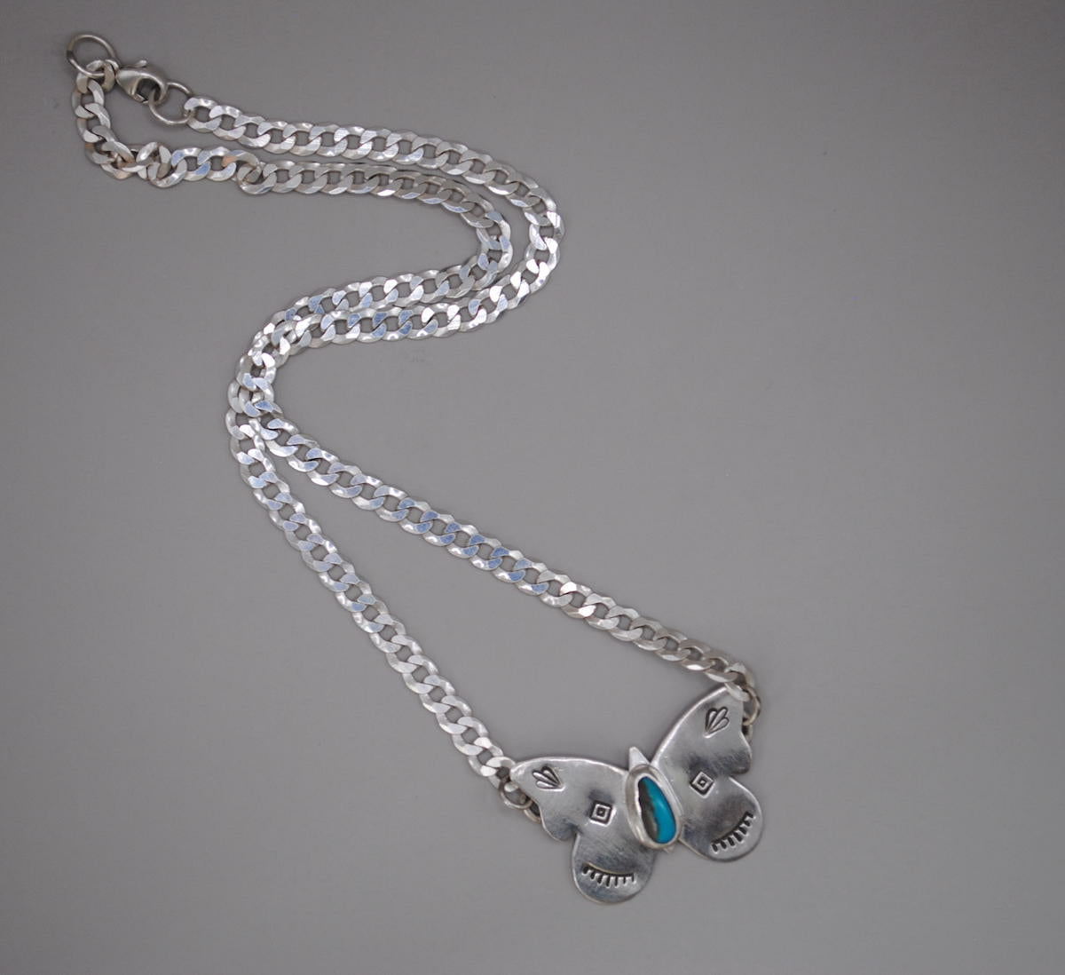 Butterfly Turquoise Necklace