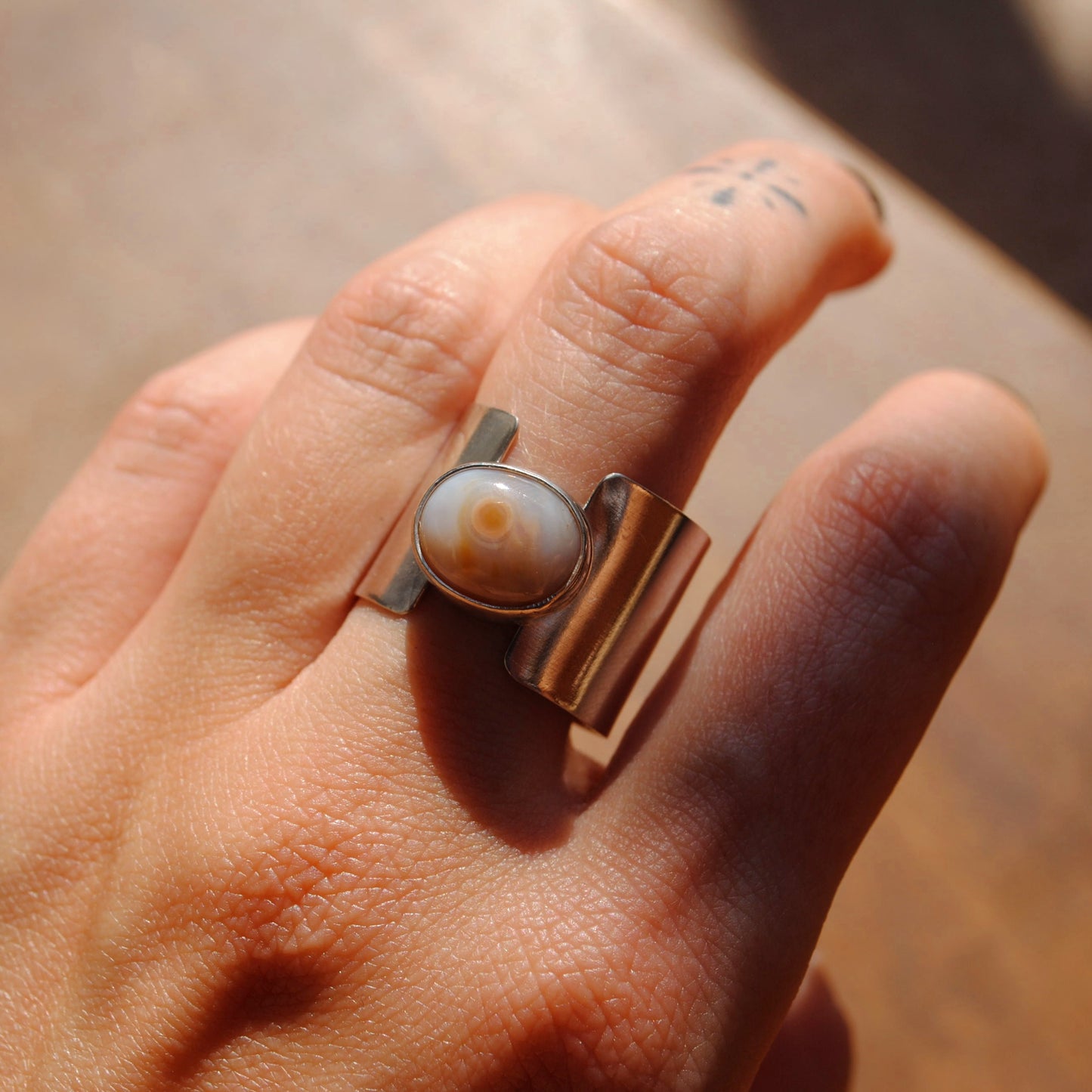 Ocean Jasper Ring - US Size 9