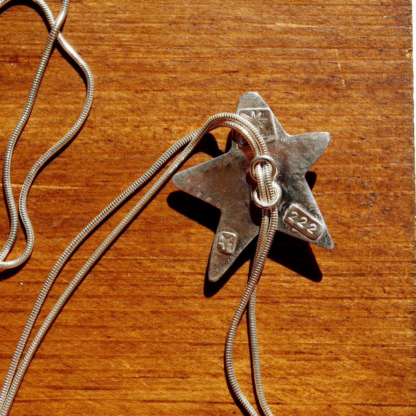 Labradorite Star Bolo Tie