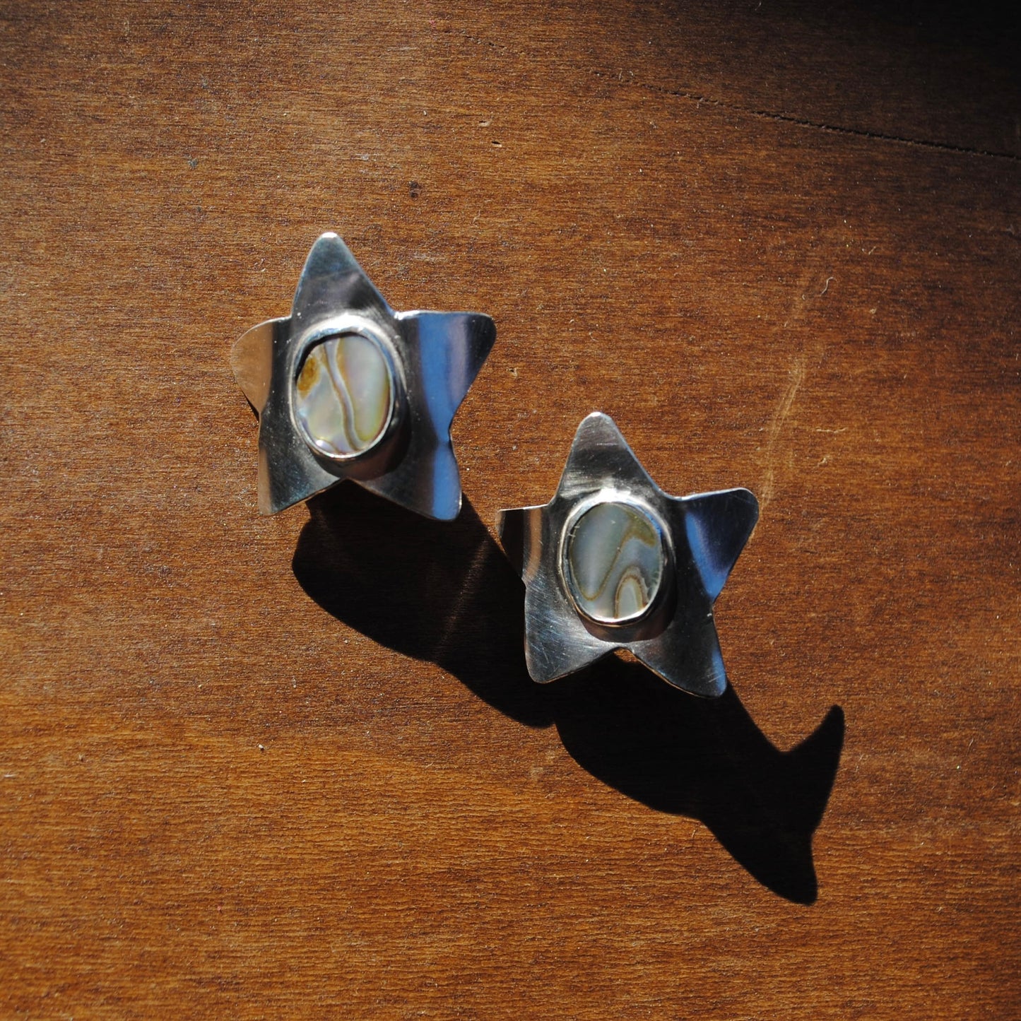 JANUARY PREORDER - Abalone Star Hair Cuff Set