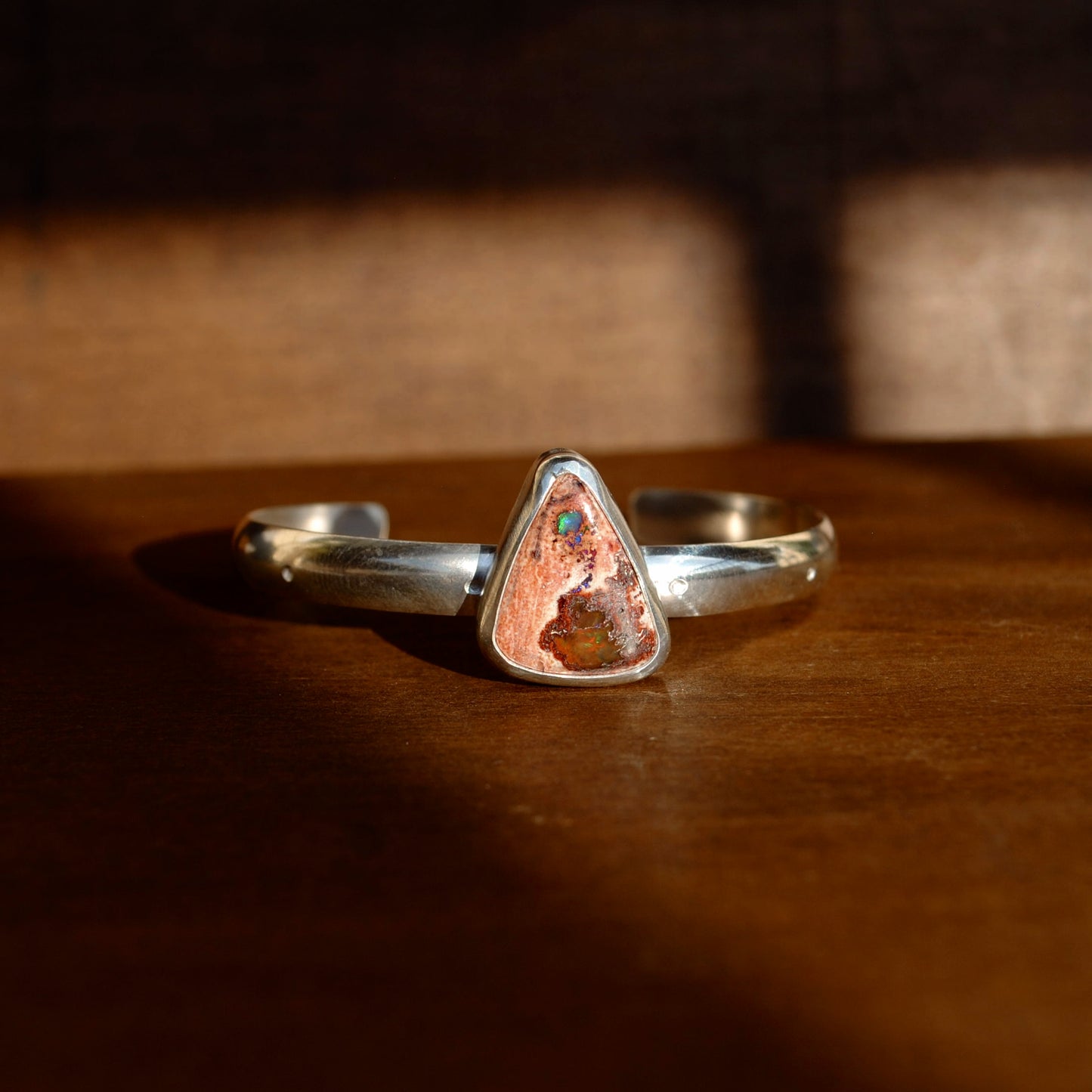 Fire Opal Cuff