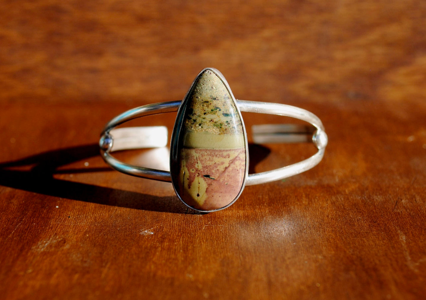Imperial Jasper Cuff