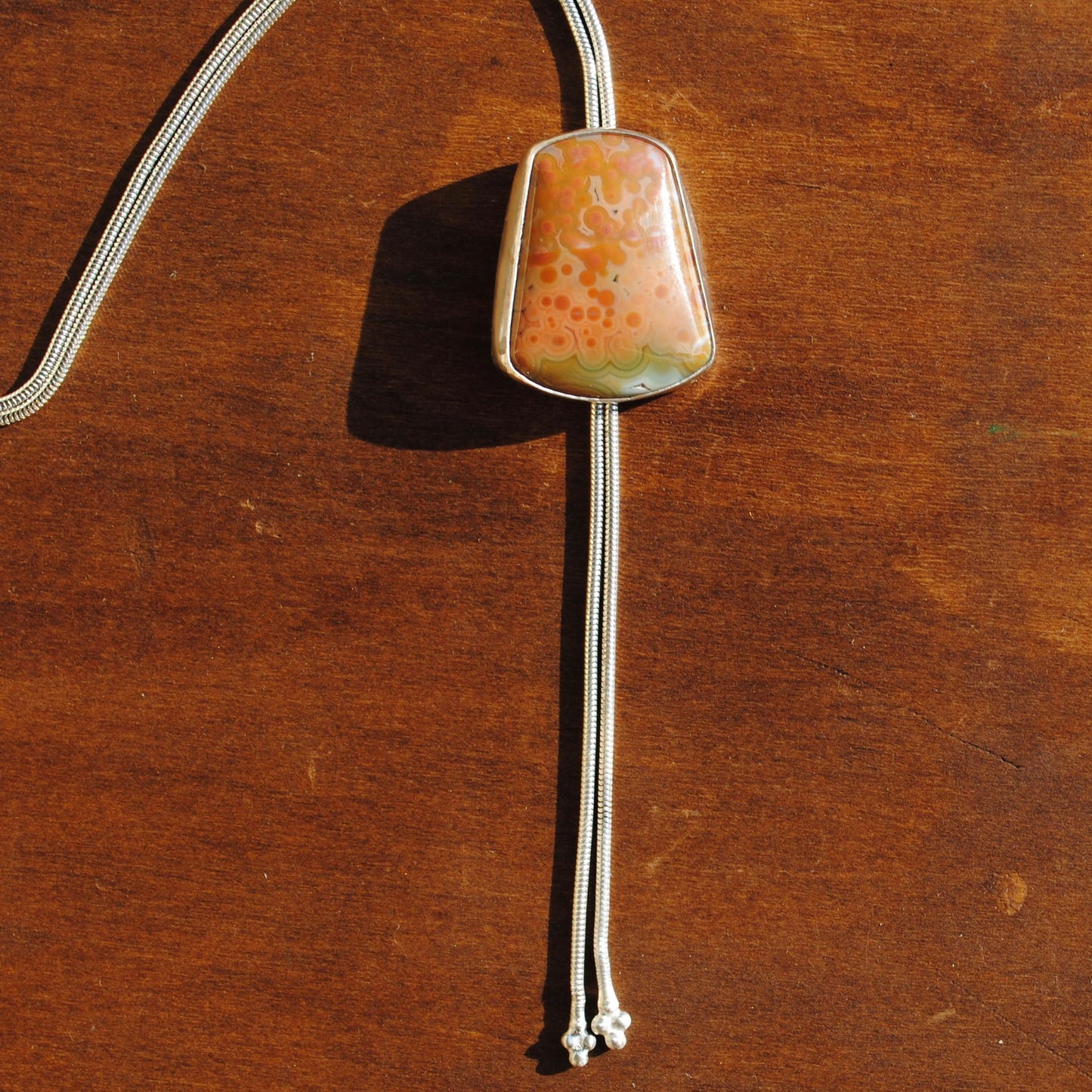 Ocean Jasper Bolo Tie II