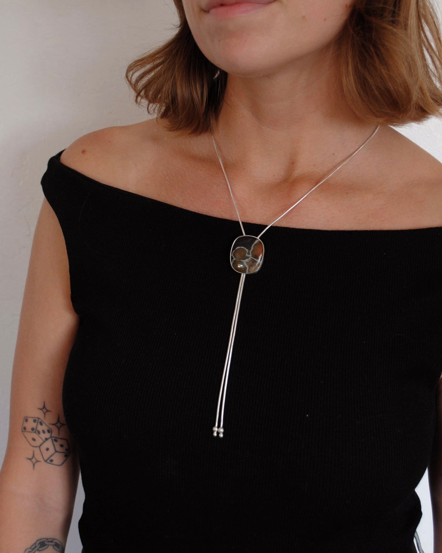 Ocean Jasper Bolo Tie