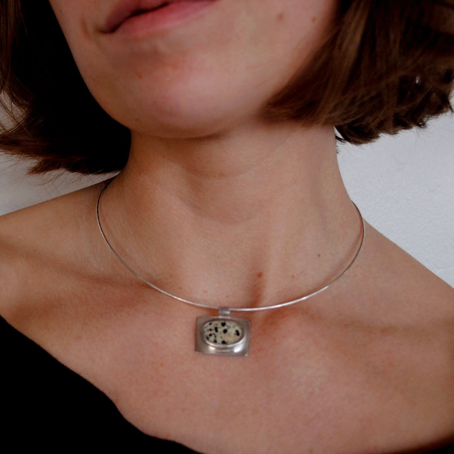 Dalmatian Jasper Necklace