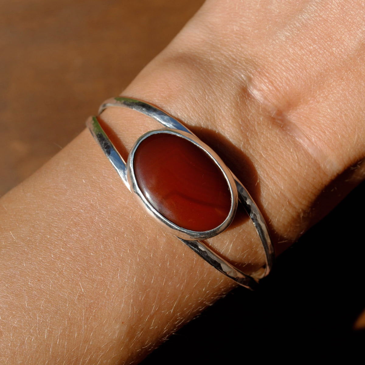 Red Agate Cuff I