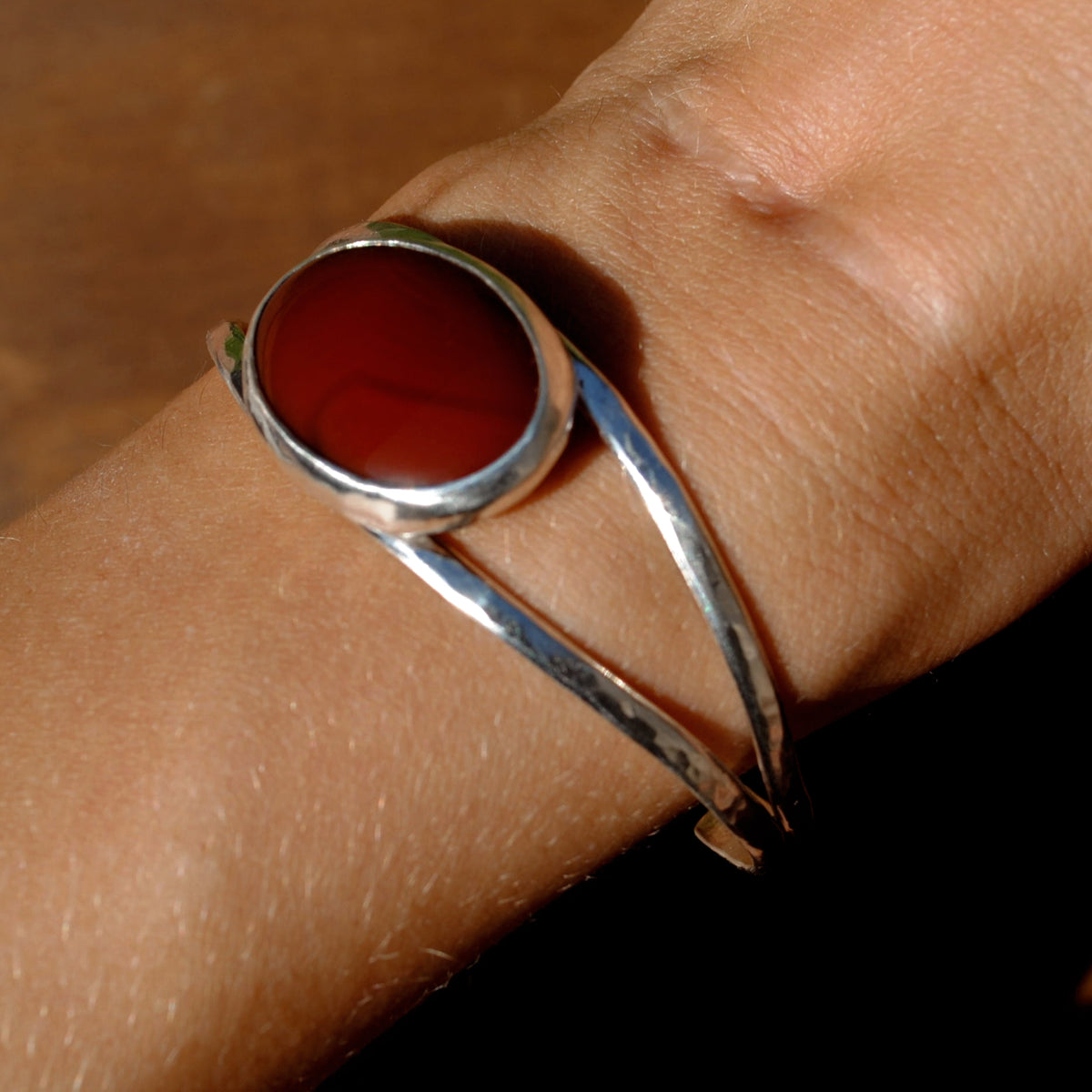 Red Agate Cuff I