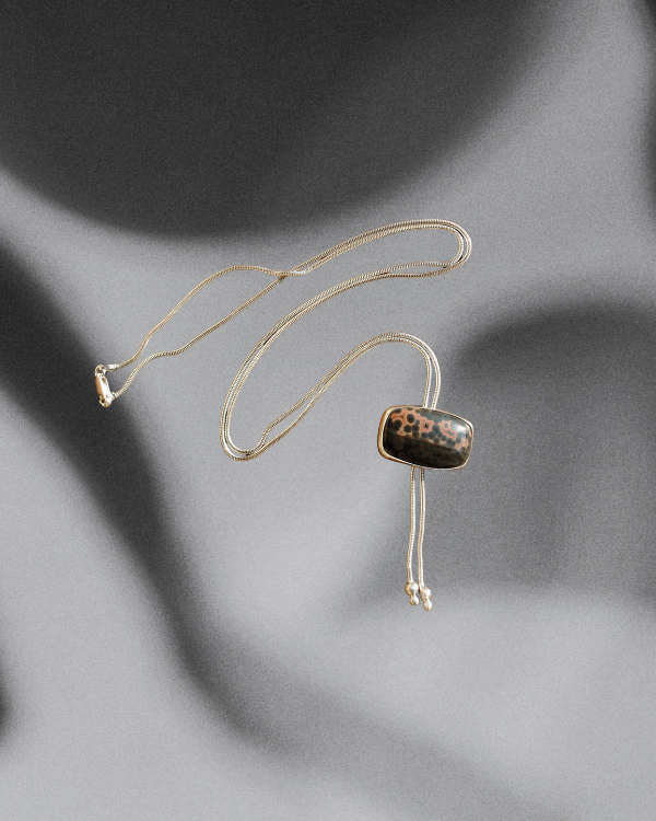 Ocean Jasper Bolo Tie I